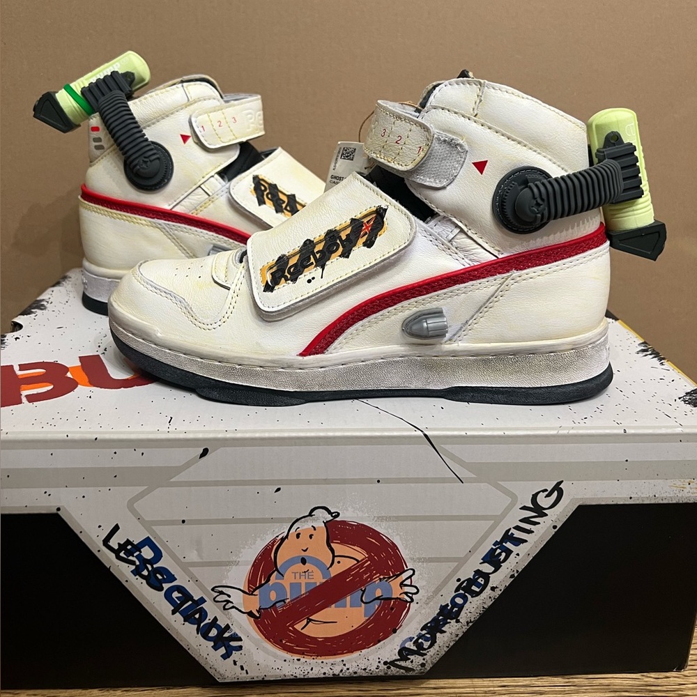 Reebok x Ghostbusters Ecto-1 Ghost Smasher Sneakers LIMITED EDITION
